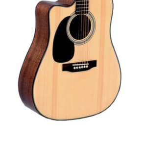 Sigma DMC-1STEL Acoustic Electric Guitar - Spruce/Mahogany - Left Handed image 2