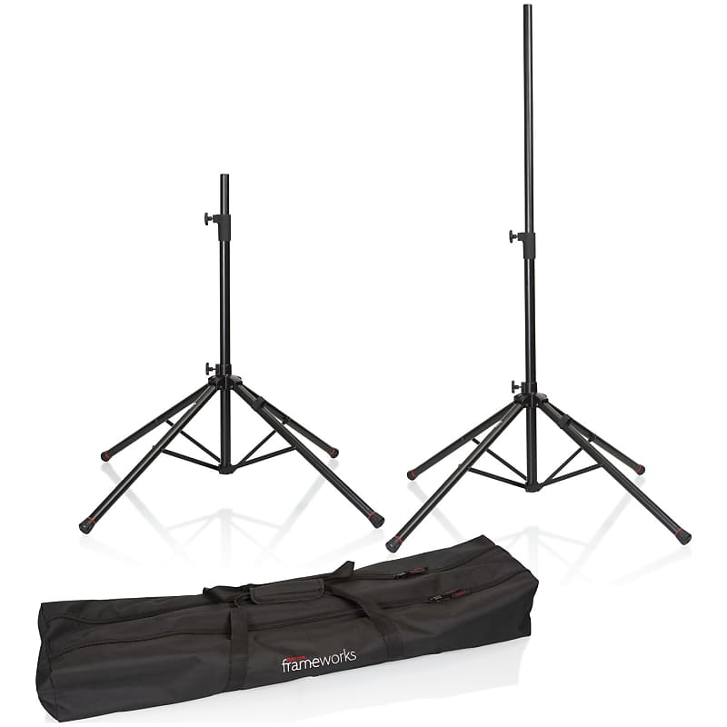 Gator GFWSPK4000 Quad Leg LiftAssisted Speaker Stand Pair Reverb