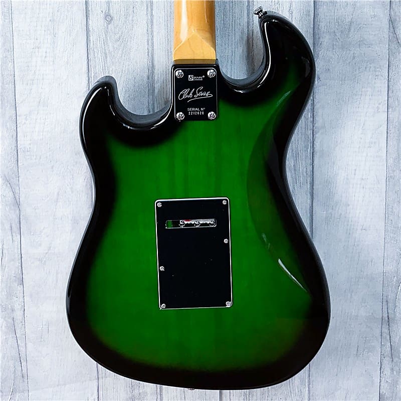 Burns Club Series Marquee, Green Burst, Second-Hand | Reverb France