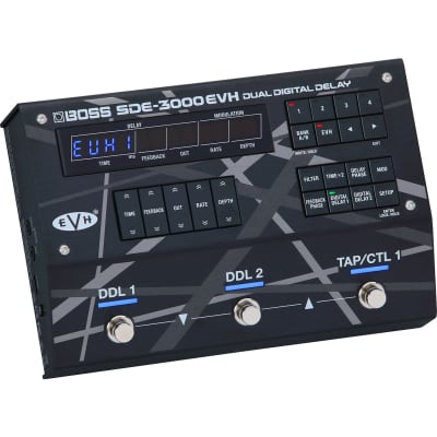 Boss SDE-3000EVH Dual Digital Delay Effect Pedal for sale