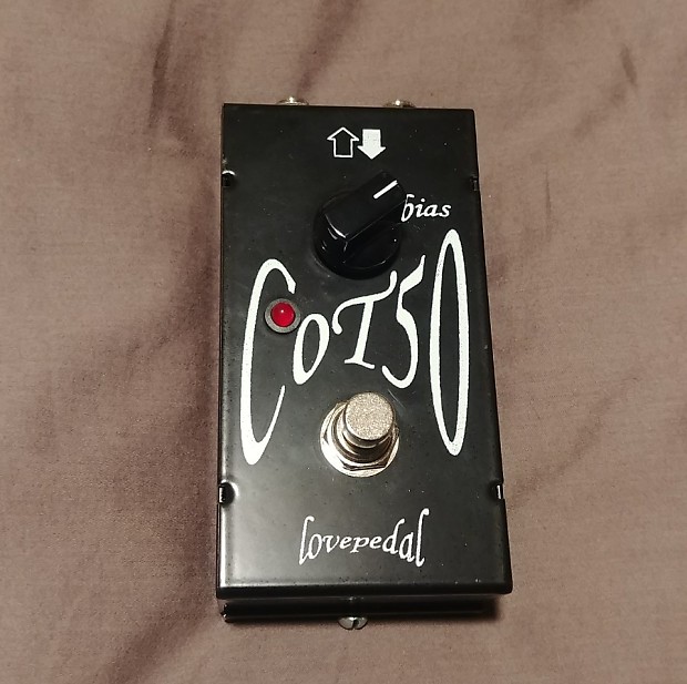 Lovepedal Hand-Wired Cot 50 Black Foldy Red Dot - Landau Mod