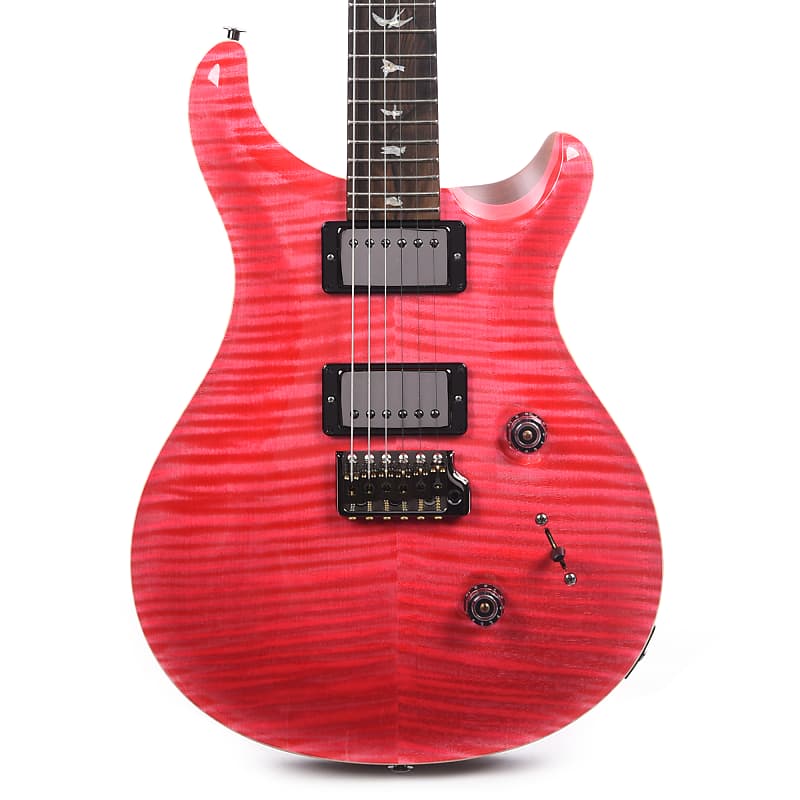 PRS Wood Library Custom 24 10-Top Flame Bonnie Pink | Reverb