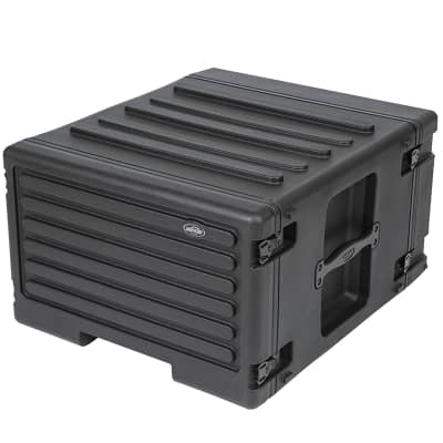SKB iSeries 1SKB-R6UW Rack Case (6U) - Retractable Handle & Wheels - Roto-Molded image 2