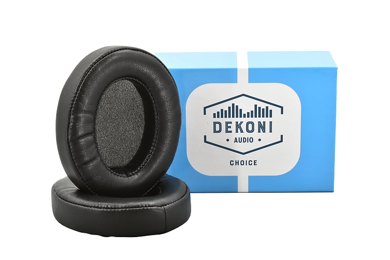 Dekoni Audio Replacement Ear Pads for Audeze Mobius &amp; Penrose Headphones (Choice Leather)  			