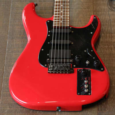Casio MG-510 MIDI Electric Guitar Red HSS + Gig Bag image 2