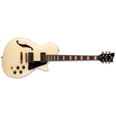 ESP LTD Xtone PS-1 Vintage White VW Semi-Hollow Electric Guitar PS1 PS 1 X-Tone - Brand New for sale