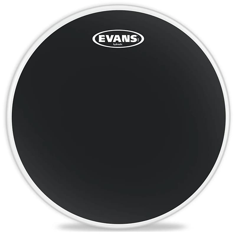 Evans TT06HBG Hydraulic Black Drum Head - 6" image 1