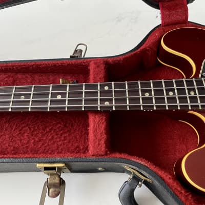 Gibson EB-2 1968 - Sparkling Burgundy Metallic WITH HARDCASE image 18