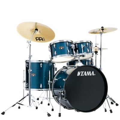 Tama Imperialstar 5-piece Complete Drum Kit w/ Meinl HCS Cymbals - 22" Bass