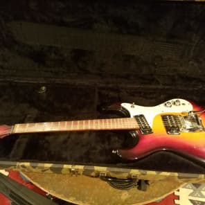 Mosrite Ventures re issue 1984 3 color burst image 2
