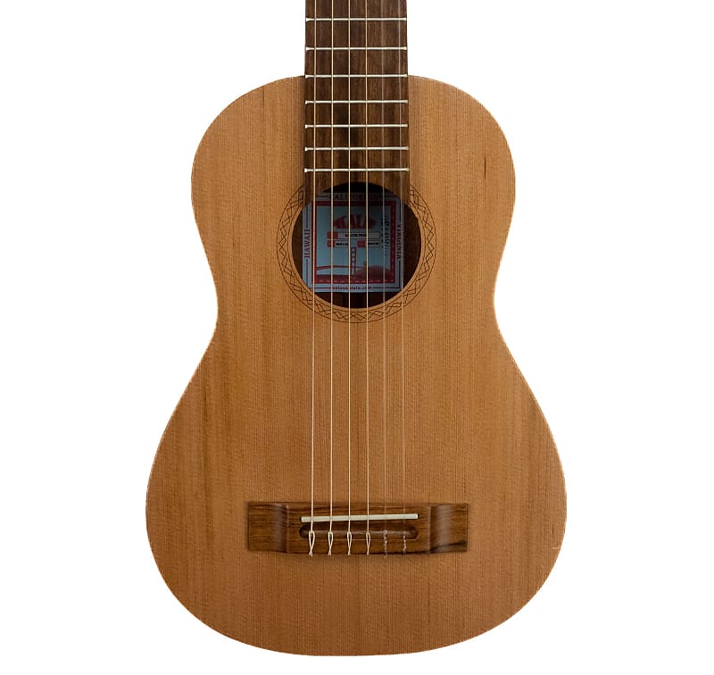 Kala solid cedar top travel guitar nylon string with gigbag