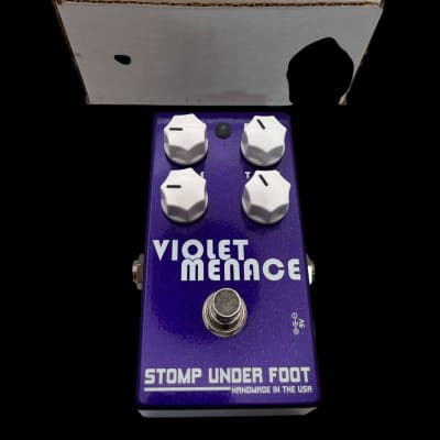 Reverb.com listing, price, conditions, and images for stomp-under-foot-violet-menace