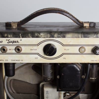 Supro  Super Model 1606 Tube Amplifier (1958), ser. #X85494. image 4