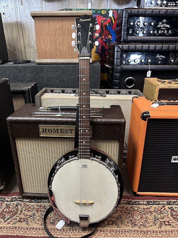 Savannah Six String Banjo | Reverb