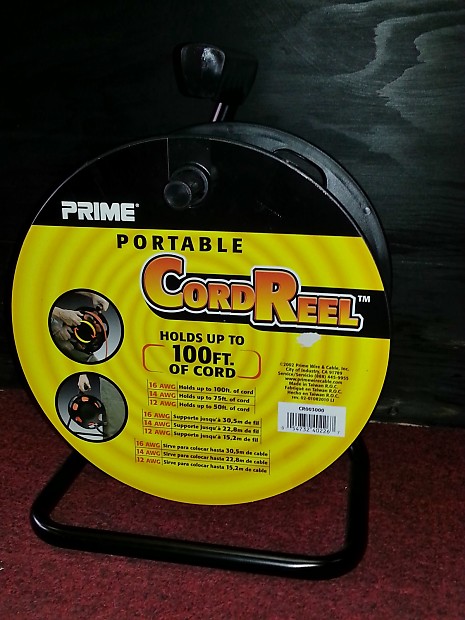 Prime Cord Reel New Black image 1