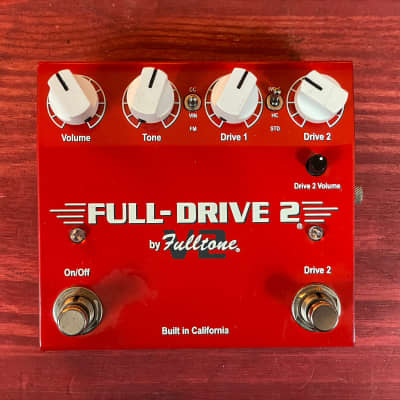 Fulltone Fulldrive 2 Limited Edition TR100 Series 2002 - Red | Reverb