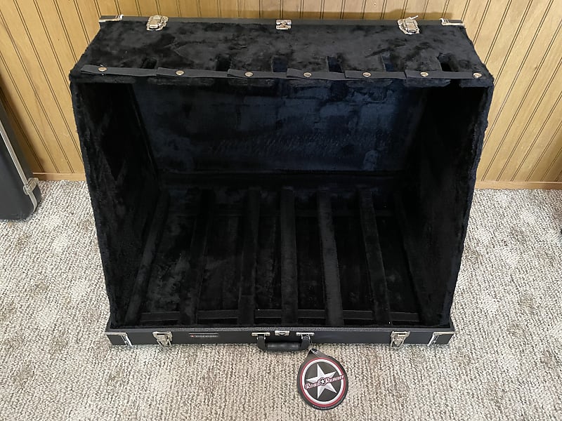 RoadRunner RRGS6 6-Guitar Stand Case - Black Tolex image 1