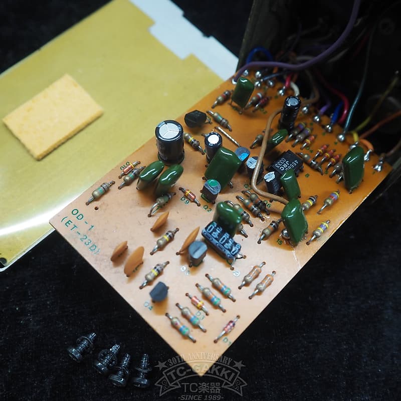 BOSS OD-1 Over Drive (Silver Screw/JAPAN) | Reverb