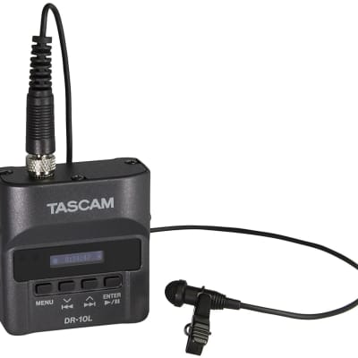 Tascam DR-10L Digital Recorder Headphones & 32GB SD Card (2-Pack) image 2