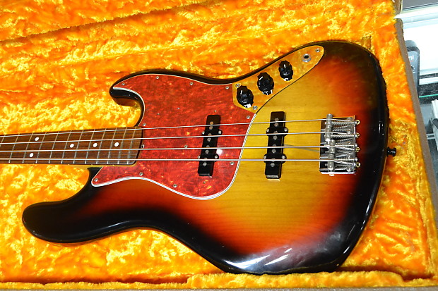 Crafted in Japan Fender Jazz Bass vintage reissue 1997-2000 Sunburst