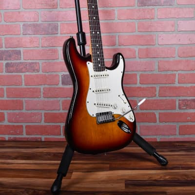 Fender Standard Stratocaster with Rosewood Fretboard Brown Sunburst 1988 w/OHSC image 5