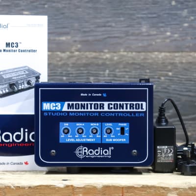Radial Engineering MC3 Monitor Control Passive Studio Monitor Controller image 7