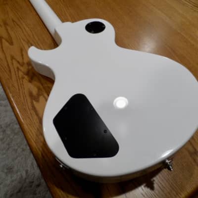 Dean Soltero Electric Guitar Gloss White 2008 with Upgrades Seymour Duncan SH-12 George Lynch Screamin' Demon Humbucker Pickup Push Pull Coil Splitting Pots Strap Locks image 14