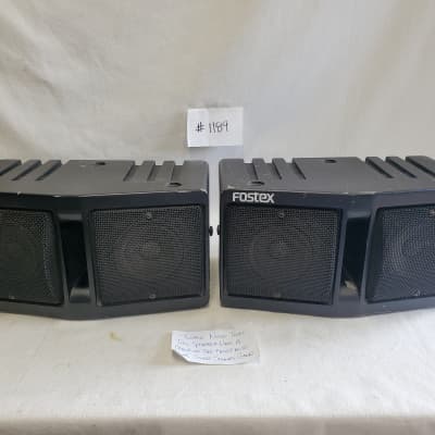 Fostex SP11 200 Watt 8 Ohm Passive Speaker Pair #1120 Used