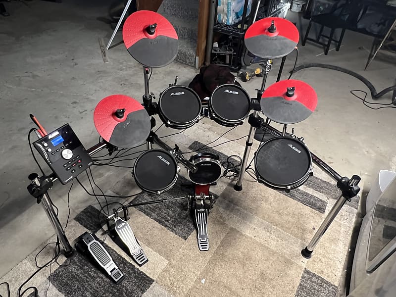 Alesis Command X Mesh Kit Electronic Drum Set 2010s Black Reverb