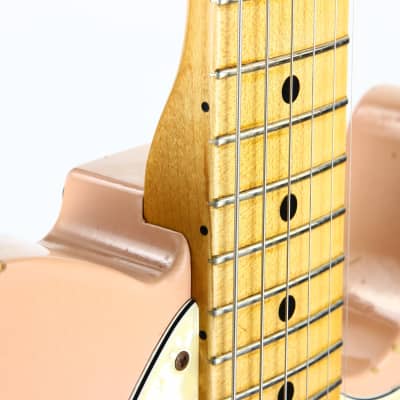 2011 Fender DALE WILSON Custom Shop Masterbuilt 60's Telecaster Thinline Relic - Shell Pink, Abby Ybarra Pups! image 17