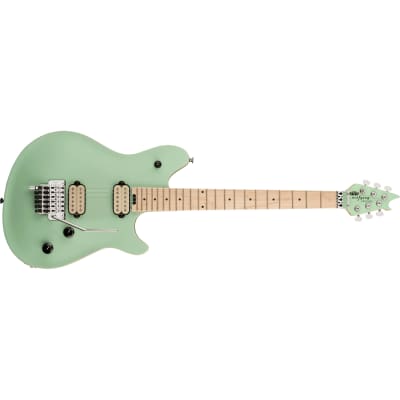 EVH Wolfgang Special Guitar, Maple Fretboard, Satin Surf Green image 1