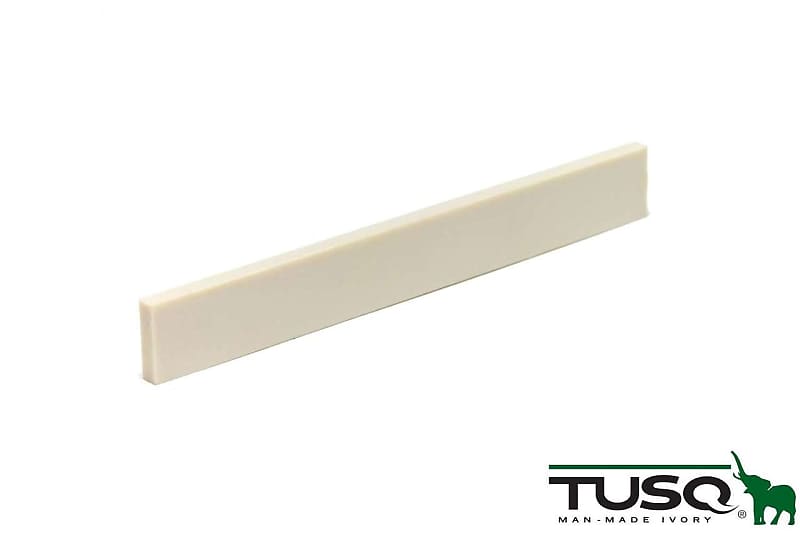 Graph Tech Tusq PQ-9125-00 Acoustic Saddle Slab 1/8" Thick image 1