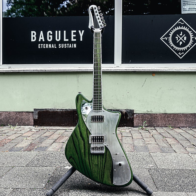 Baguley Guitars Meteora 25.5" Hollow Zebrano Fretboard Reverb