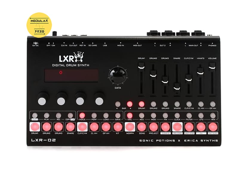 Erica Synths x Sonic Potions Drum Synthesizer LXR-02 image 1