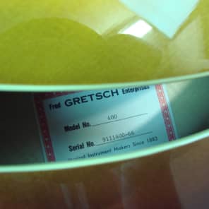 Gretsch G400 Synchromatic 1991 Sunburst Acoustic Archtop Guitar image 3