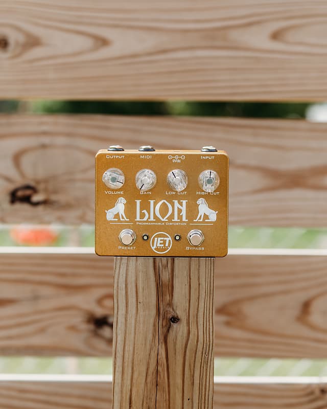 Jet Pedals Lion Programmable Distortion Reverb
