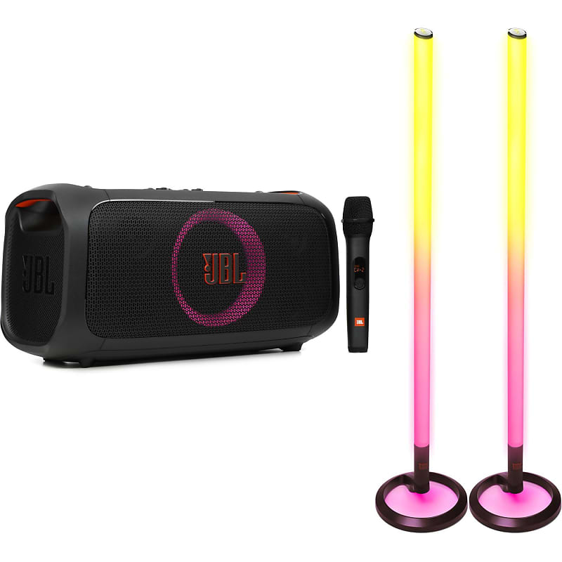 JBL PartyBox OntheGo Essential Portable Bluetooth Speaker Reverb