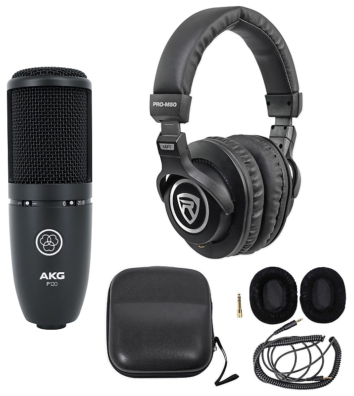 AKG P120 Studio Condenser Recording/Live Streaming Microphone Mic