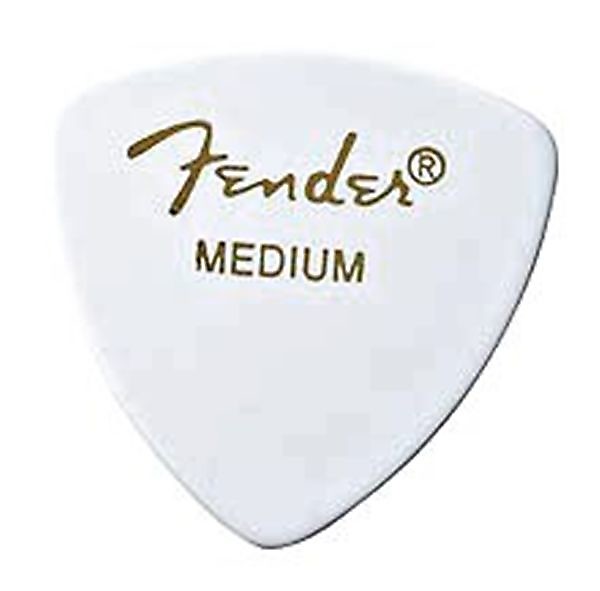 Fender 346 Shape Picks, White, Medium, 12 Count 2016 image 1