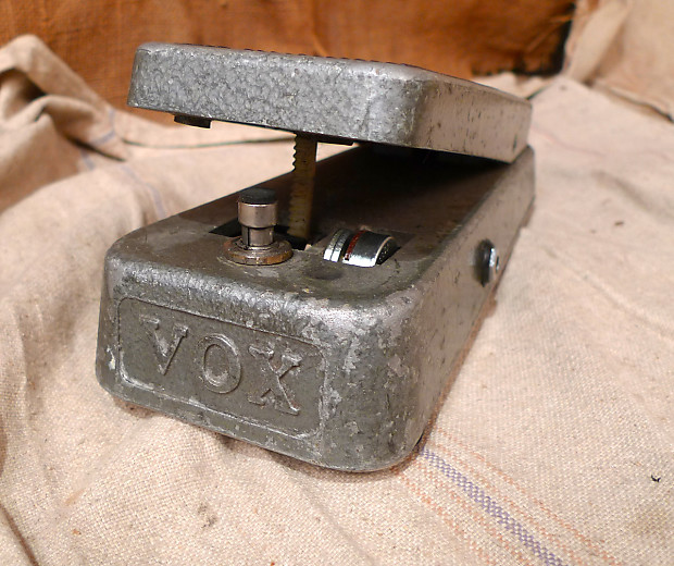 Vox Wah Wah First Version Grey 1966 Gray Hammerite