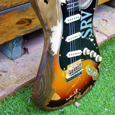 DY Guitars SRV Stevie Ray Vaughan First Wife No.1 relic strat body PRE-BUILD ORDER image 4