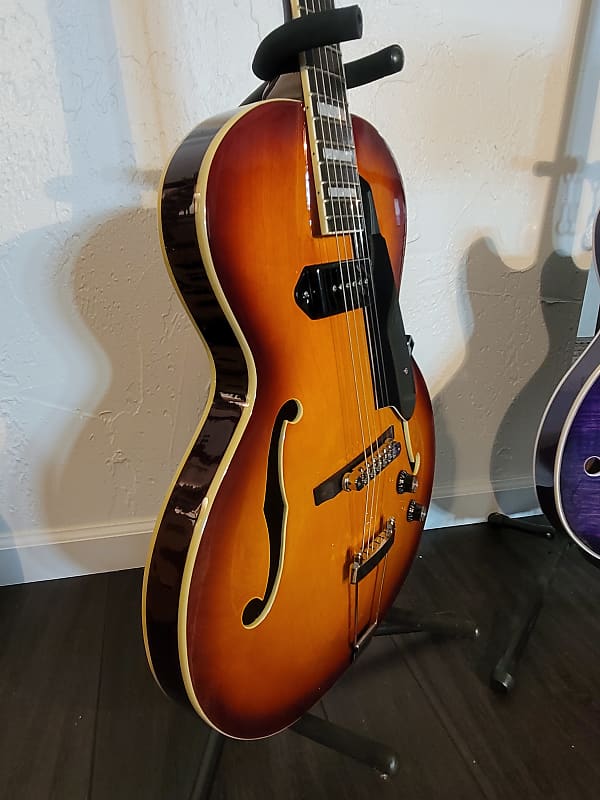 Grote GTZT-01 Jazz guitar w/ P90 Pickup | Reverb
