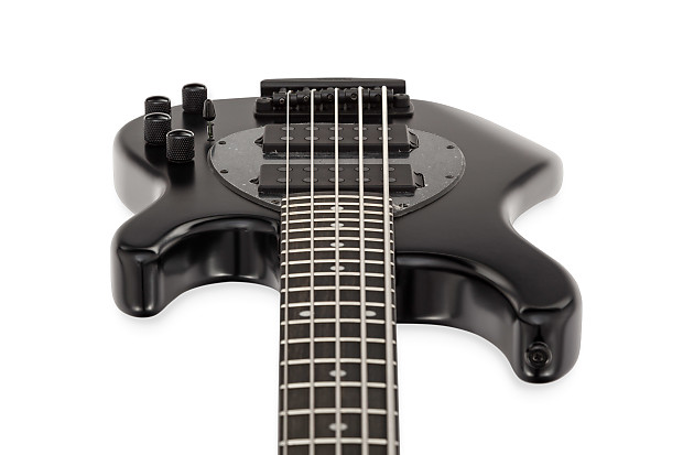Music Man USA Sterling 5 HH SBK - Stealth Black | Reverb
