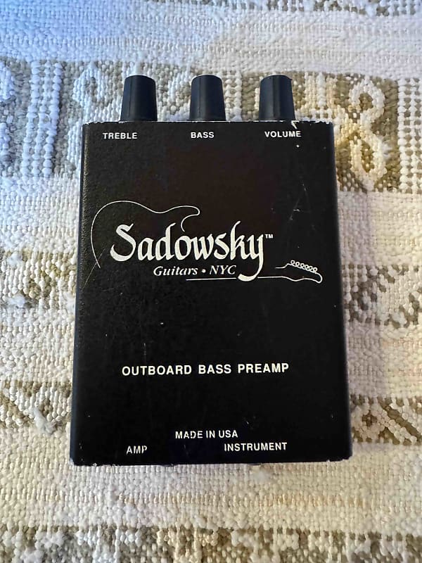 Sadowsky Outboard Bass Preamp, Second-Hand image 1