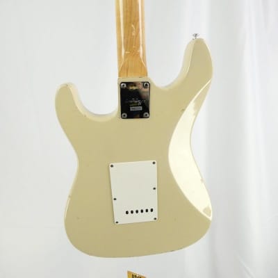 Used Harmony H80T 80S ELECTRIC GUITAR BEIGE Electric Guitars White image 8