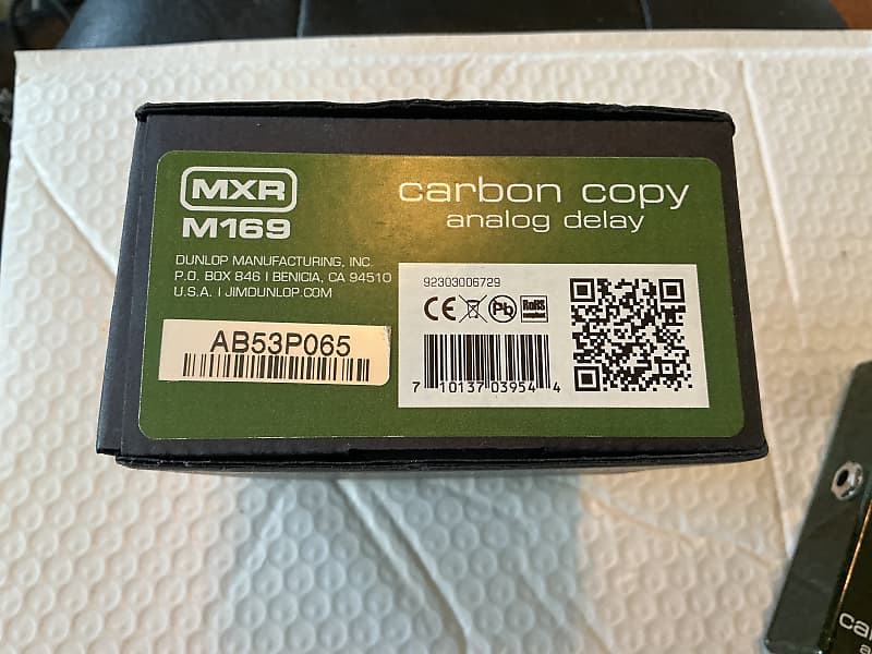 MXR M169 Carbon Copy Analog Delay