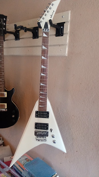Sky V with Floyd Rose white