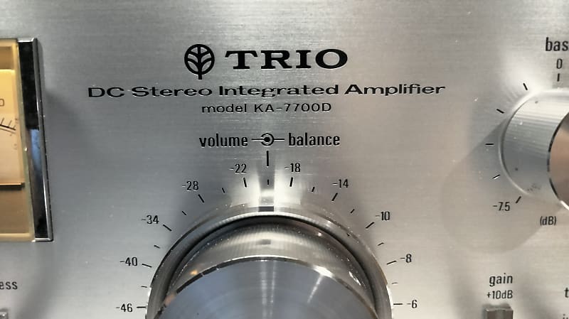 Restored TRIO KA-7700D (Kenwood KA-9100) | Reverb