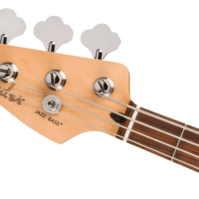 Fender Player Jazz Electric Bass. Left-Handed, Pau Ferro Fingerboard, Candy Apple Red image 6