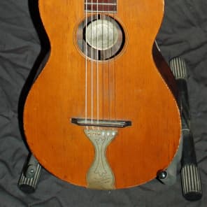 J. C. Haynes Tilton Parlor Guitar w/ Original Coffin Case image 1